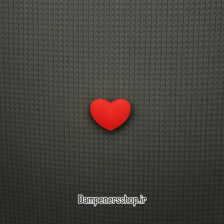 قرمزHeart Tennis Dampener | Cute Vibration Absorber